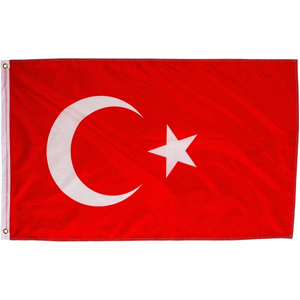 FLAGA TURCJI TURECKA 120x80 CM NA MASZT TURCJA