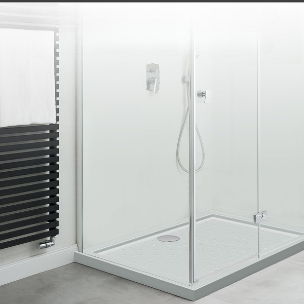 BRODZIK PRYSZNICOWY PROSTOKĄTNY POSADZKOWY 100x70 AKRYLOWY BIAŁY SLIM 5 CM