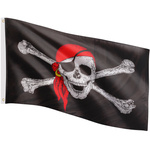 FLAGA PIRACKA BANDERA PIRATÓW 120x80 CM NA MASZT 