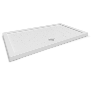 BRODZIK PRYSZNICOWY PROSTOKĄTNY POSADZKOWY 120x70 AKRYLOWY BIAŁY SLIM 5 CM