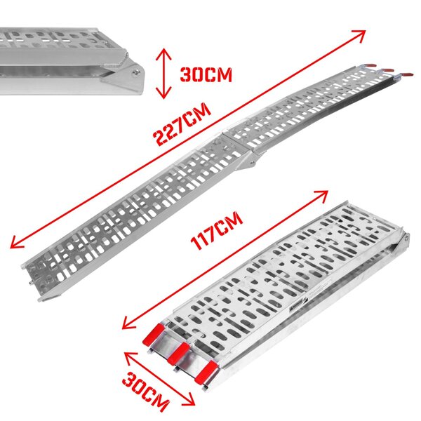 2x RAMPA NAJAZDOWA RAMPY PRZEŁADUNKOWE NAJAZDOWE 