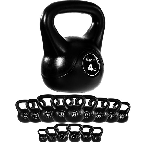 MOVIT® HANTLA KOMPOZYTOWA KULA KETTLEBELL 4KG