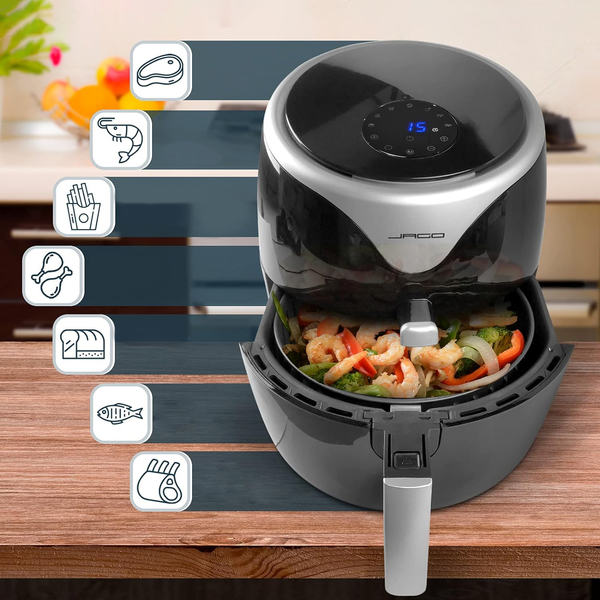 MULTICOOKER FRYTOWNICA BEZTŁUSZCZOWA AIRFRYER GARNEK ELEKTRYCZNY