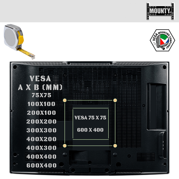 REGULOWANY UCHWYT ŚCIENNY WIESZAK TV LCD LED 40-86