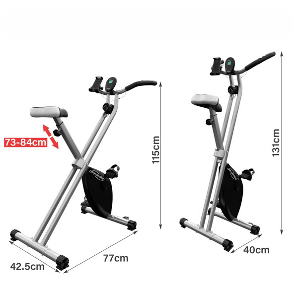 ROWER MAGNETYCZNY PIONOWY TRENINGOWY STACJONARNY DO CARDIO FITNESS 