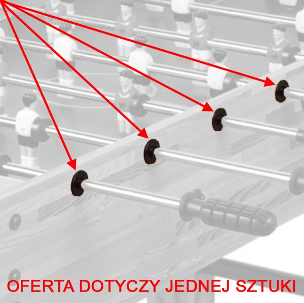 ŚLIZGACZ ŁOŻYSKO ŚLIZGOWE 12,7-13 MM PIŁKARZYKI