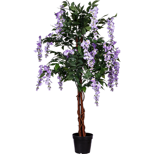 SZTUCZNE DRZEWO GLICYNIA 150 CM WISTERIA FIOLETOWA DRZEWKO OZDOBNE