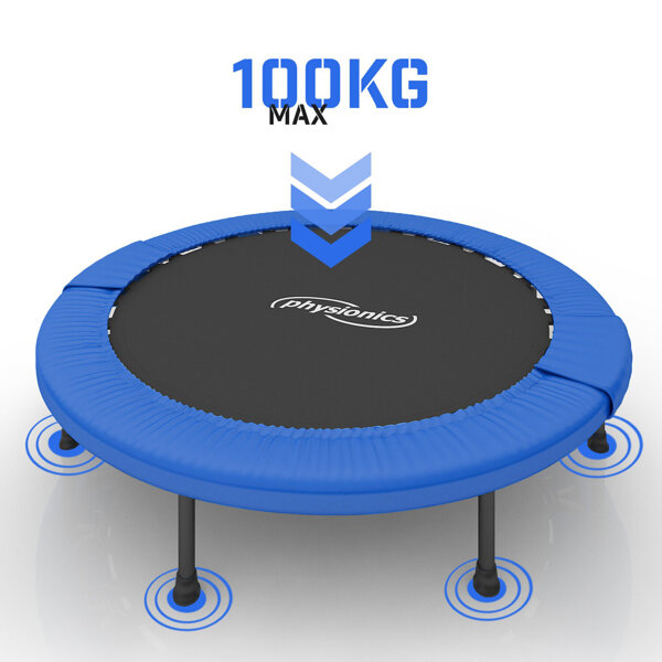 TRAMPOLINA FITNESS 122 CM 100 KG DO DOMU OGRODU