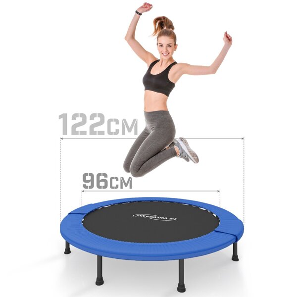 TRAMPOLINA FITNESS 122 CM 100 KG DO DOMU OGRODU