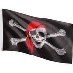 FLAGA PIRACKA BANDERA PIRATÓW 120x80 CM NA MASZT 