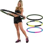 HULA HOP 96 CM 1,3KG 64 KULKI Z TERAPEUTYCZNYM MAGNESEM