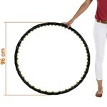 HULA HOP 96 CM 1,3KG 64 KULKI Z TERAPEUTYCZNYM MAGNESEM