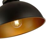 INDUSTRIALNA LAMPA SUFITOWA WISZĄCA W STYLU LOFT 