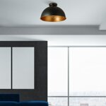 INDUSTRIALNA LAMPA SUFITOWA WISZĄCA W STYLU LOFT 