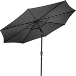 PARASOL OGRODOWY 3 METRY OGRÓD BALKON ANTRACYT