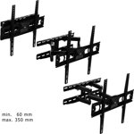 REGULOWANY UCHWYT ŚCIENNY WIESZAK TV LCD LED 32-86