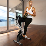 ROWER MAGNETYCZNY 2,5 KG PIONOWY TRENINGOWY STACJONARNY DO CARDIO FITNESS 