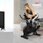 ROWER SPINNINGOWY TRENINGOWY STACJONARNY DO CARDIO FITNESS KOŁO 8 KG