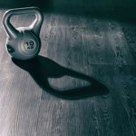 SREBRNA HANTLA KOMPOZYTOWA KULA KETTLEBELL KETLA 10KG