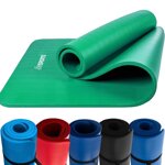 ZIELONA MATA GIMNASTYCZNA TRENINGOWA 190x80x1,5CM DO ĆWICZEŃ FITNESS JOGI