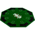 ZIELONY BLAT STÓŁ DO POKERA 122x122CM POKER KASYNO