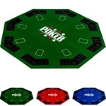 ZIELONY BLAT STÓŁ DO POKERA 122x122CM POKER KASYNO